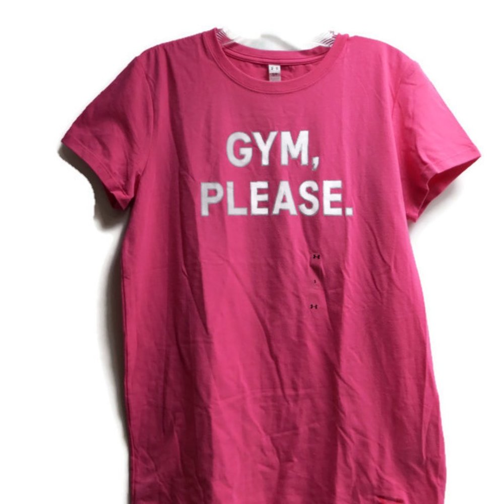 Under Armour Women's Pink T Shirt Size S/P
